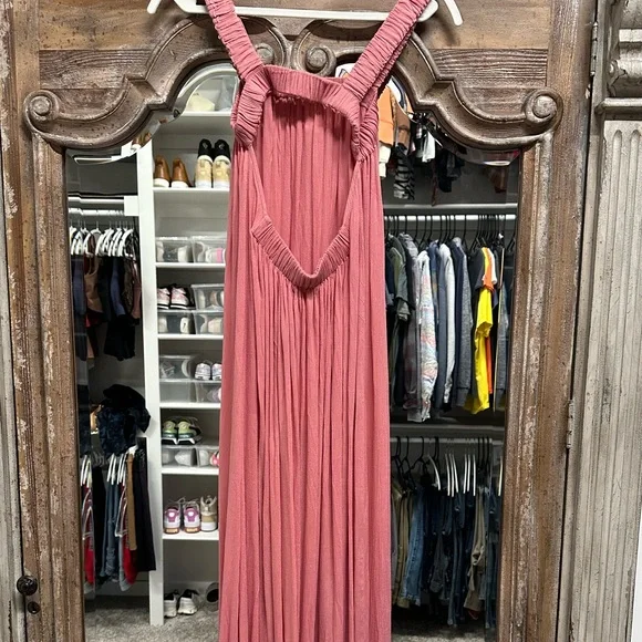 Chelsea & Violet Swimsuit Coverup BRAND NEW W/ TAGS Dusty Pink - Picture 3 of 5